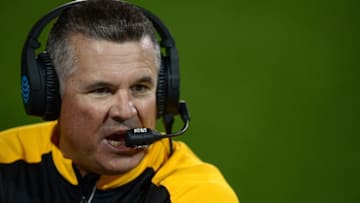 BOULDER, CO - OCTOBER 15: Arizona State Sun Devils head coach Todd Graham coaches on the sideline during a game against the Colorado Buffaloes at Folsom Field on October 15, 2016 in Boulder, Colorado. (Photo by Dustin Bradford/Getty Images)