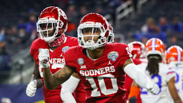 Oklahoma Sooners wide receiver Theo Wease. (Kevin Jairaj-USA TODAY Sports)