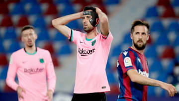 Sergio Busquets of FC Barcelona. (Photo by David S. Bustamante/Soccrates/Getty Images)