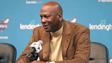 Charlotte Hornets Michael Jordan (Photo by Kent Smith/NBAE via Getty Images)