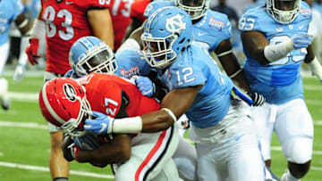 ATLANTA, GA - SEPTEMBER 3: Nick Chubb (Photo by Scott Cunningham/Getty Images)
