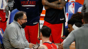 Head coach Stan Van Gundy of the New Orleans Pelicans (Photo by Christian Petersen/Getty Images)