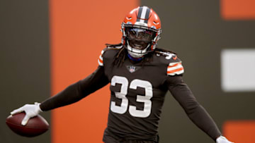 Cleveland Brown Ronnie H arrison (Photo by Gregory Shamus/Getty Images)