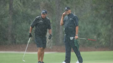 Phil Mickelson and Tom Brady (Photo by Mike Ehrmann/Getty Images for The Match)