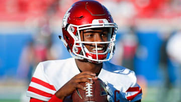 QB Greg Ward Jr. is the key to success for the Houston Cougars in the Las Vegas Bowl. Mandatory Credit: Ray Carlin-USA TODAY Sports