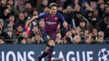 BARCELONA, SPAIN - DECEMBER 11: Denis Suarez of FC Barcelona during the UEFA Champions League match between FC Barcelona v Tottenham Hotspur at the Camp Nou on December 11, 2018 in Barcelona Spain (Photo by Jeroen Meuwsen/Soccrates/Getty Images)