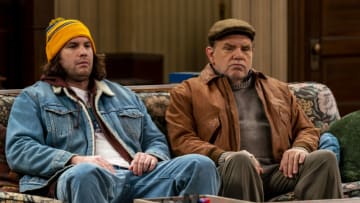 Alex Bonifer as Neil, Brian Howe as Pete - Kevin Can F*** Himself _ Season 1, Episode 5 - Photo Credit: Zach Dilgard/AMC