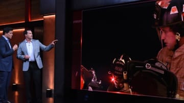 FIRST RESPONDERS LIVE: Host Josh Elliott (L) in the “Episode 104” of FIRST RESPONDERS LIVE airing Wednesday, July 10 (9:00-10:00 PM ET/PT) on FOX. © FOX MEDIA LLC. CR: Ray Mickshaw/ FOX.