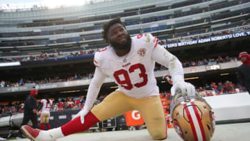 D.J. Jones #93 of the San Francisco 49ers(Photo by Michael Zagaris/San Francisco 49ers/Getty Images)