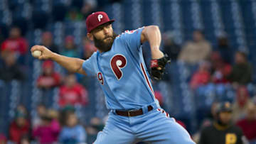 PHILADELPHIA, PA - APRIL 19: Jake Arrieta