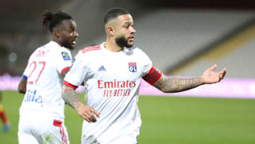 Lyon, Memphis Depay (Photo by John Berry/Getty Images)
