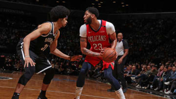 Brooklyn Nets Anthony Davis. Mandatory Copyright Notice: Copyright 2019 NBAE (Photo by Nathaniel S. Butler/NBAE via Getty Images)