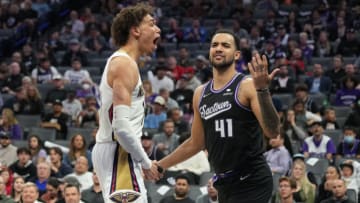 New Orleans Pelicans center Jaxson Hayes (10) Credit: Darren Yamashita-USA TODAY Sports