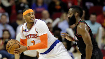 HOUSTON, TX - DECEMBER 31: Carmelo Anthony