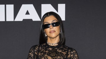 NEW YORK, NEW YORK - SEPTEMBER 13: Kourtney Kardashian attends the Boohoo X Kourtney Kardashian fashion show during New York Fashion Week: The Shows on the High Line on September 13, 2022 in New York City. (Photo by Gotham/WireImage)