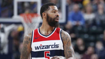 Free agent forward Markieff Morris, who could be a buyout candidate for the Houston Rockets (Photo by Joe Robbins/Getty Images)