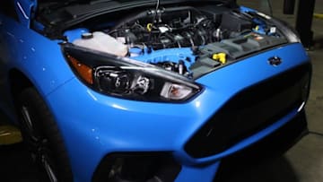 Team Mishimoto R&D testing the new Focus RS (Photo Mishimoto)