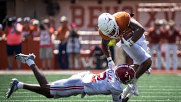 Bijan Robinson, Texas Football Mandatory Credit: Sara Diggins/Austin American-Statesman-USA TODAY NETWORK