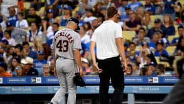 LOS ANGELES, CA - AUGUST 04: Lance McCullers Jr. #43 of the Houston Astros (Photo by Jayne Kamin-Oncea/Getty Images)