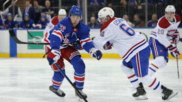 Dec 6, 2019; New York, NY, USA; Montreal Canadiens defenseman Otto Leskinen. Mandatory Credit: Brad Penner-USA TODAY Sports