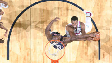 NEW ORLEANS, LA - FEBRUARY 23: Emeka Okafor