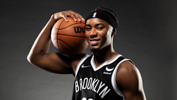 NEW YORK, NEW YORK - SEPTEMBER 27: David Duke Jr. #30 of the Brooklyn Nets (Photo by Al Bello/Getty Images)