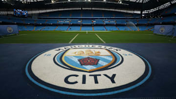 MANCHESTER, ENGLAND - DECEMBER 01: General view inside the stadium prior to the Premier League match between Manchester City and AFC Bournemouth at Etihad Stadium on December 1, 2018 in Manchester, United Kingdom. (Photo by Catherine Ivill/Getty Images)