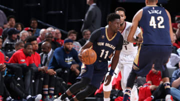 PORTLAND, OR - APRIL 12: Jrue Holiday