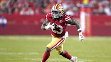San Francisco 49ers running back JaMycal Hasty (23) Mandatory Credit: Darren Yamashita-USA TODAY Sports