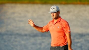 ORLANDO, FLORIDA - MARCH 05: Matt Every of the United States reacts after his birdie on the eighth green during the first round of the Arnold Palmer Invitational Presented by MasterCard at the Bay Hill Club and Lodge on March 05, 2020 in Orlando, Florida. (Photo by Kevin C. Cox/Getty Images)