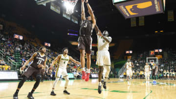 FAIRFAX, VA- JANUARY 31: Jaylen Adams