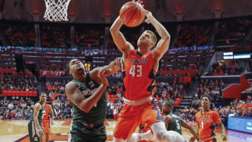 CHAMPAIGN, IL - JANUARY 22: Michael Finke