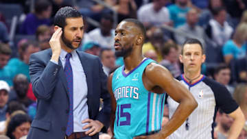 Charlotte Hornets Kemba Walker.. (Jeff Siner/Charlotte Observer/TNS via Getty Images)