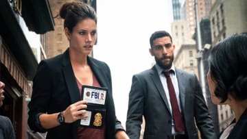 Missy Peregrym (left) and Zeeko Zaki star in FBI. Photo Credit: Courtesy of Universal Television.