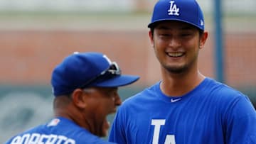 ATLANTA, GA - AUGUST 02: Yu Darvish (Photo by Kevin C. Cox/Getty Images)