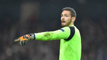 MANCHESTER, ENGLAND - DECEMBER 06: Celtic's Craig Gordon during the UEFA Champions League match between Manchester City FC and Celtic FC at Etihad Stadium on December 6, 2016 in Manchester, England. (Photo by Dave Howarth - CameraSport via Getty Images)