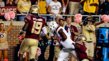 TALLAHASSEE, FL- OCTOBER 7: Wide receiver Darrell Langham