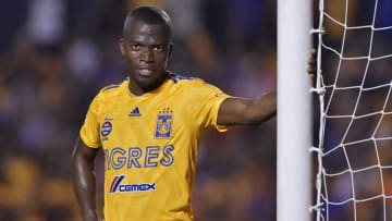 MONTERREY, MEXICO - FEBRUARY 16: Enner Valencia of Tigres looks on during the seventh round match between Tigres UANL and Necaxa as part of the Torneo Clausura 2019 Liga MX at Universitario Stadium on February 16, 2019 in Monterrey, Mexico. (Photo by Azael Rodriguez/Getty Images)