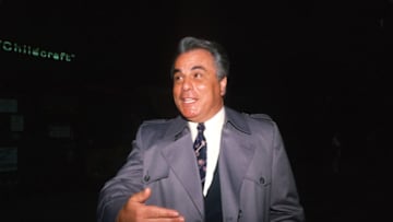 NEW YORK, NY - JANUARY 20 1987: Mafia Boss John Gotti; aka 'The Dapper Don; ' is photographed on a street corner January 20, 1987 in New York City. (Photo by Yvonne Hemsey/Getty Images)