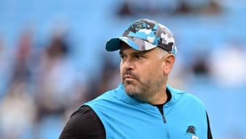 Head coach Matt Rhule of the Carolina Panthers (Photo by Grant Halverson/Getty Images)