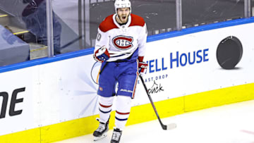 TORONTO, ONTARIO - AUGUST 19: Joel Armia #40 of the Montreal Canadiens (Photo by Elsa/Getty Images)