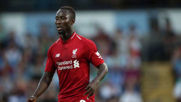 BLACKBURN, ENGLAND - JULY 19: Naby Keita of Liverpool during the Pre-Season Friendly between Blackburn Rovers and Liverpool at Ewood Park on July 19, 2018 in Blackburn, England. (Photo by Lynne Cameron/Getty Images)