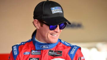 Jan 29, 2016; Daytona Beach, FL, USA; Scott Dixon before practice for the Rolex 24 at Daytona International Speedway. Mandatory Credit: Jasen Vinlove-USA TODAY Sports