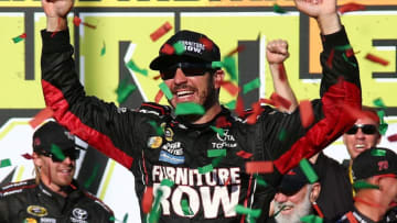 JOLIET, IL - SEPTEMBER 18: Martin Truex Jr, driver of the