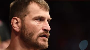 LAS VEGAS, NV - JULY 07: Stipe Miocic prepares to face Daniel Cormier in their UFC heavyweight championship fight during the UFC 226 event inside T-Mobile Arena on July 7, 2018 in Las Vegas, Nevada. (Photo by Josh Hedges/Zuffa LLC/Zuffa LLC via Getty Images)