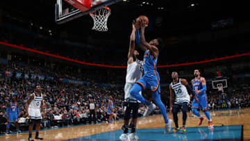 OKC Thunder Shai Gilgeous-Alexander (Photo by Zach Beeker/NBAE via Getty Images)
