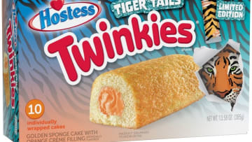 Tiger Tail Twinkies are coming exclusively to Walmart for a limited time. Image Courtesy Walmart