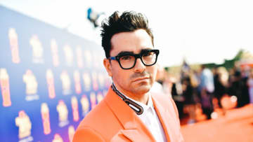 SANTA MONICA, CALIFORNIA - JUNE 15: (EDITORS NOTE: Image has been processed using digital filters) Daniel Levy attends the 2019 MTV Movie and TV Awards at Barker Hangar on June 15, 2019 in Santa Monica, California. (Photo by Matt Winkelmeyer/Getty Images for MTV)