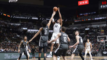 Brooklyn Nets. Mandatory Copyright Notice: Copyright 2019 NBAE (Photos by Mark Sobhani/NBAE via Getty Images)