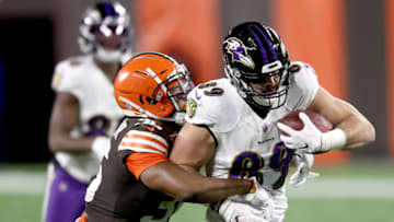 Browns M.J. Stewart (Photo by Gregory Shamus/Getty Images)